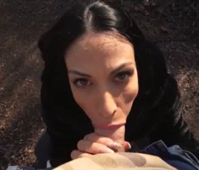 Italian slut picked up on the street and fucked for money